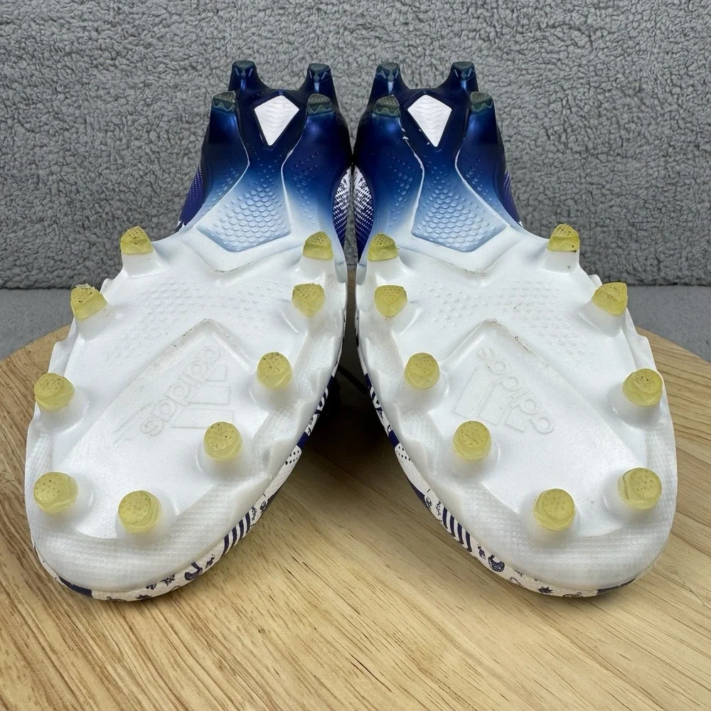 ADIDAS‎ Freak 23 7v7 SMU Mens Size 9.5 Royal Blue White Football Cleats Shoes